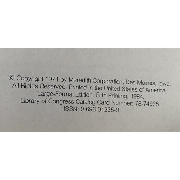 Better Homes And Gardens Vintage Italian Cool Book 1971 Reproduction 1984 - Picture 6 of 6